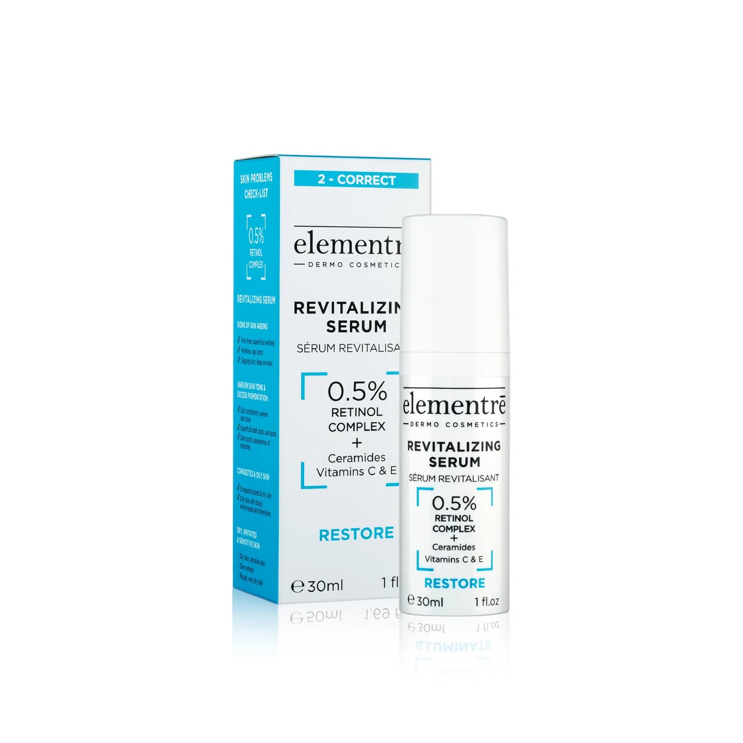 Elementré Brightening Serum – 15% Vitamin C