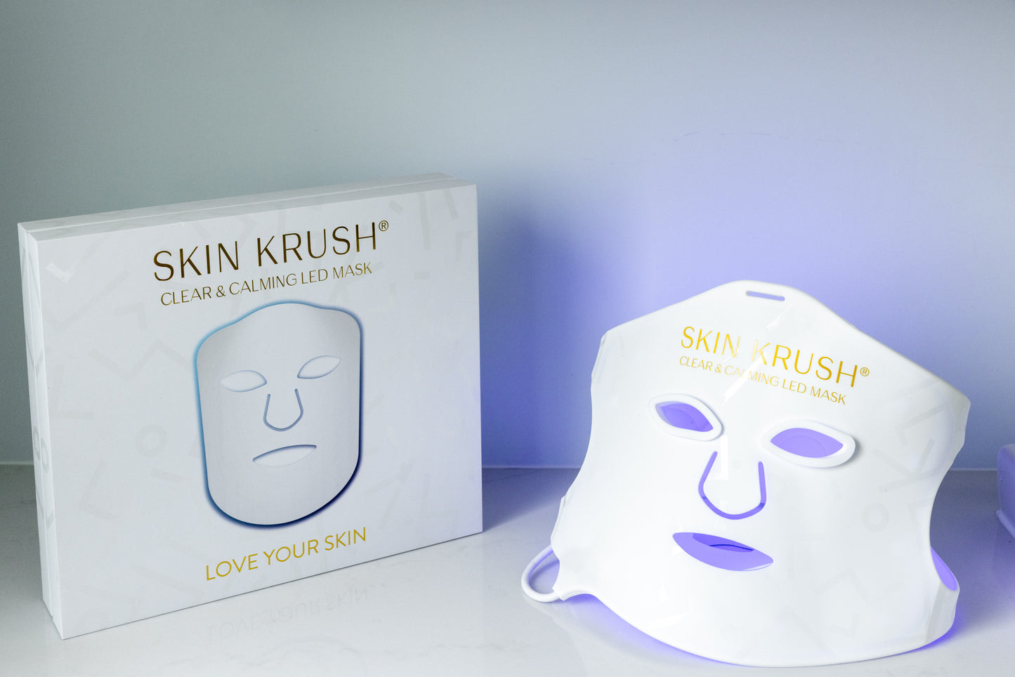 CLEAR & CALMING LED MASK